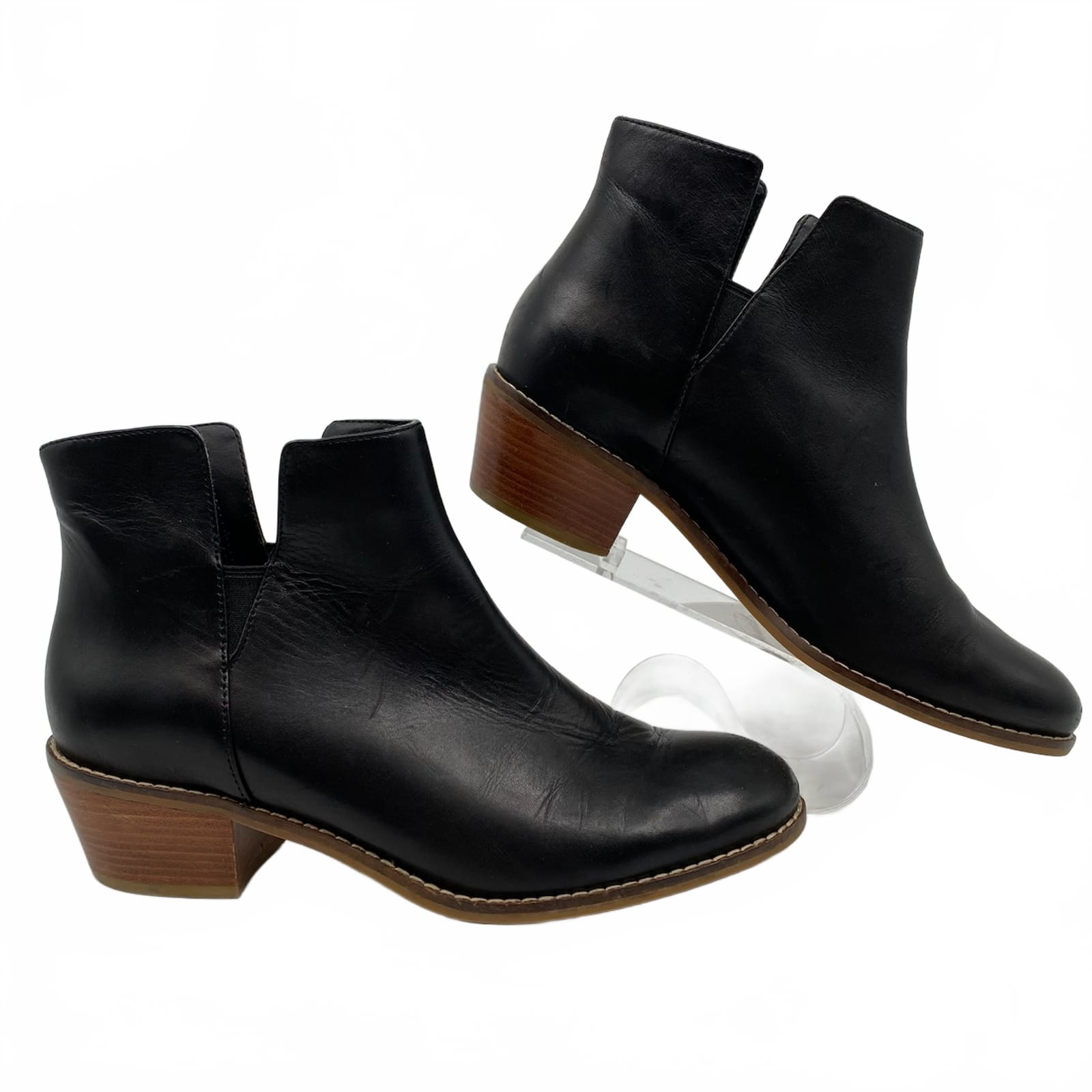 Cole Haan Black Leather Ankle Booties | Women’s Us7